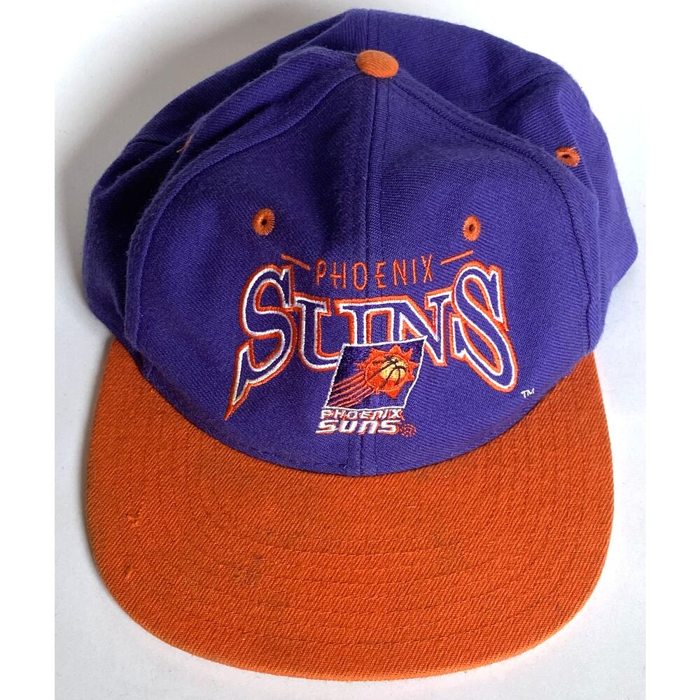 Phoenix Suns 90s The GAME snapback cap purple orange NBA basketball vintage